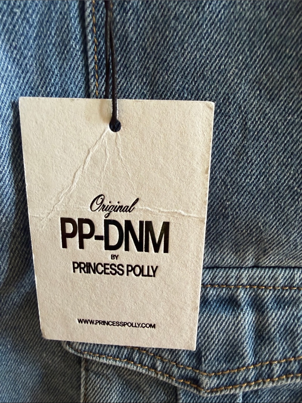NWT Princess Polly Tall denim mini skirt - Picture 2 of 6